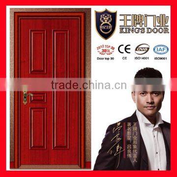 Swing open style Solid wooden veneer door