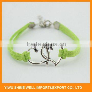 Factory Supply excellent quality jewelry wide leather bracelet with good offer