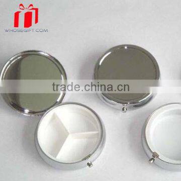Metal Round Pill Box/pill Container/pill Case photo-2