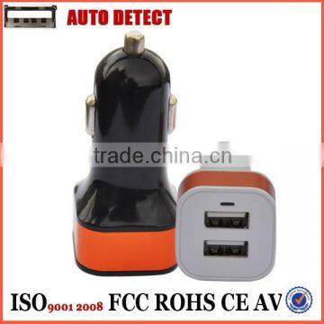 Dual Car Charger OEM Micro USB Cable for Samsung Galaxy S5 S4 S3 Note 2 3 4