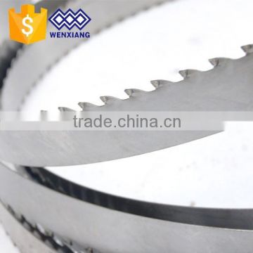 Sharp bimetal band saw blade