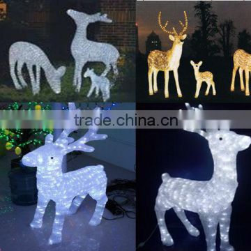 led christmas figures Christmas reindeer