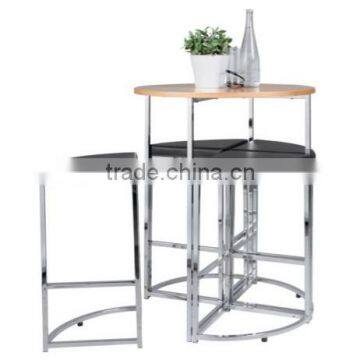 Metal Steel Kitchen Bar Chair photo-5