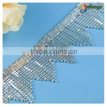 High quality attractive rhinestone fashion strass trim particular in Guangzhou