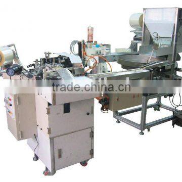 Single Roll Labeling-Wrapping Machine
