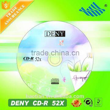 Haotian OEM service cardboard packaging cd replication china