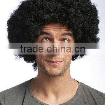 football/Soccer fans wig, party wig, curly african wigs, cosplay wig