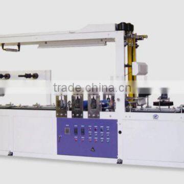 Floor back laminating press machine