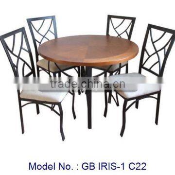 Metal Dining Set, ,Metal Furniture, Dining Set, Dining Furniture