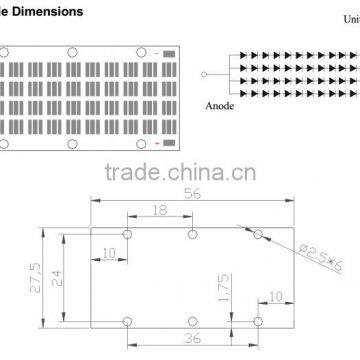 High Power Array 365nm UV Led LG Chip UV Paint Coating Curing photo-2
