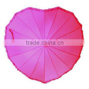 Frilled Heart Shaped Umbrella photo-2