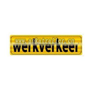 safety signboard,reflective sticker material,yellow reflective tape