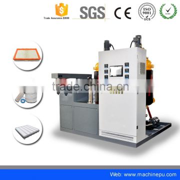 China high quality automatic polyurethane pu air filter gasket cleaning making machine