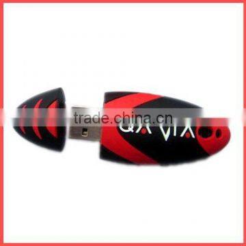 Customized silicone USB flash drive