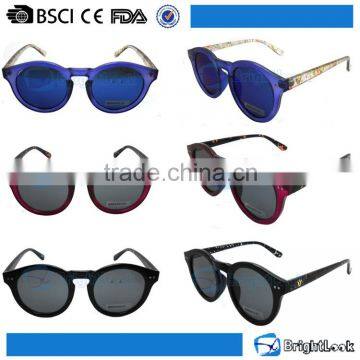 China italian designer pretty cateye ce round custom polarized uv400 plastic women sunglasses