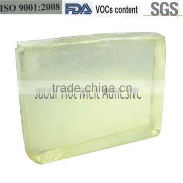 Block Shape Hot Melt Adhesive for Adhesive Roller Cleaning Tape