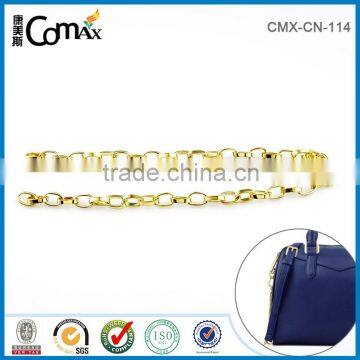 Small Link Silver and Gold Iron Shoe Chain photo-2