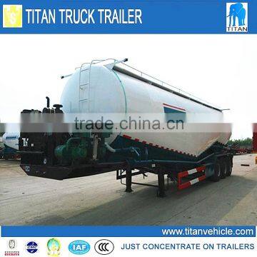 2015 V type Dry Bulk Trailer, Cement Trailer Large Cube Bulk Cargo Tank Trailer