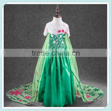 Elza Dress Anna Vestido Robe Princess Elsa Wedding Ana Disfraz Vestido Princesa Girl Infant Princesas Azul Fille Vestidos