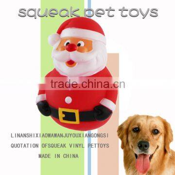 2014 hot sale pet santa claus toy