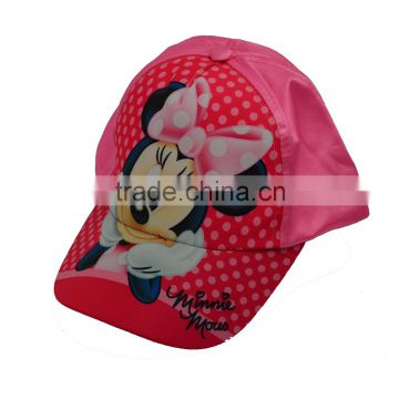 100% cotton cartoon baby children baseball cap,kids hat