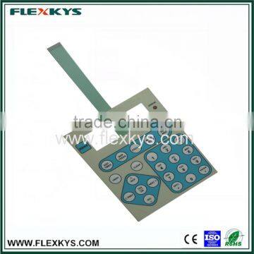 Industrial control button membrane big size switch keypad