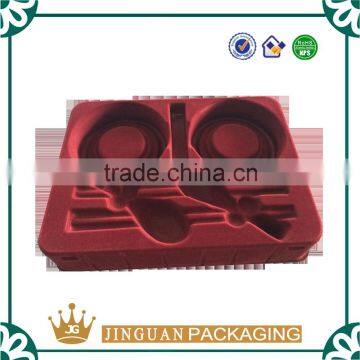 Customized Flocked PS Tableware Blister Packaging, Tableware Container