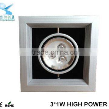 the cheapest stuff from china ce rohs epistar 3w eyeshield downlight