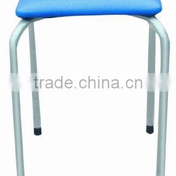 simple pvc steel chair