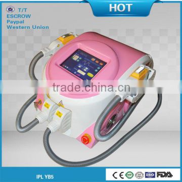 Salon Top best effective 2 in 1 facial smart e-light machine with CE/TUV certificates