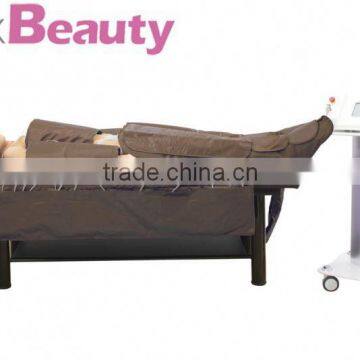 Friendly slimming!!Touch screen pressotherapy detox/infrared massage/body ems beauty machine