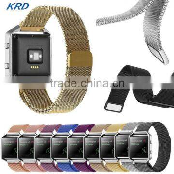 Hot Sale new style fashion Stainless Steel Milanese Magnetic watch band for Fitbit Blaze Smart Watch
