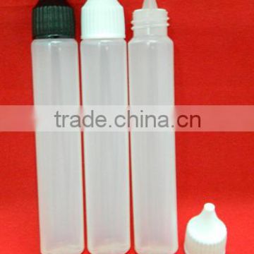 LDPE e liquid dropper bottle for olive oil plastic pen bottle e juice bottle with child proof srcew cap