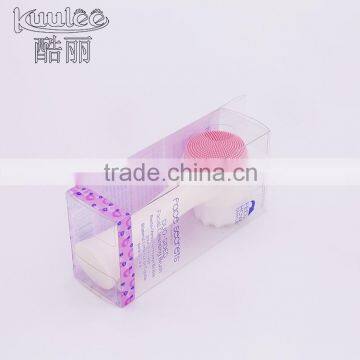 Super Soft Hair Double Head Silicone Massage Face Cleanser photo-4