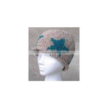 Hand Knitted Crochet Hat