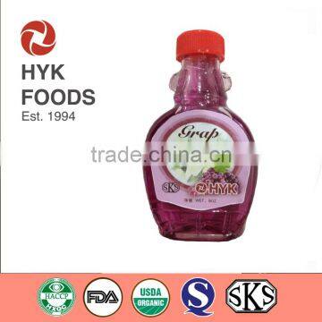 best sell first grade grape flavor syrup in bear bottle for sale