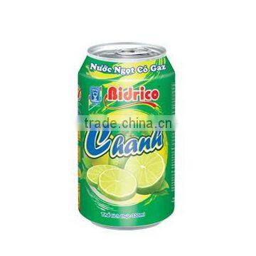 Bidrico Carbonated Lemon Softdrink 24 Can