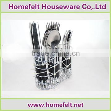 16 pcs / 24 pcs plastic handle cutlery set