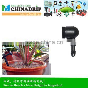 Micro Irrigation Fogger Mister Drippers Spray Mist Fog 4mm Sprinkler Hydroponics