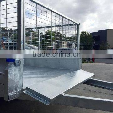 Tandem Axle Cage Trailer 10x5/Australia Strong Trailer/full Welded Trailer/big Trailer/box Trailer/tandem Trailer photo-2