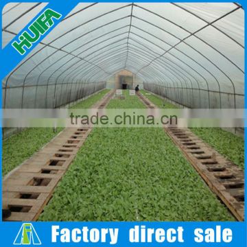 Agriculture single span prefabricated greenhouse for easy installation