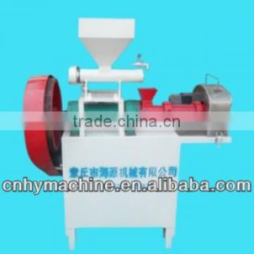 Single screw snack food extruder