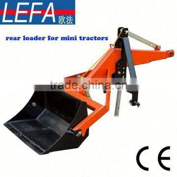 rear loader 4 wheel drive tractor with front loader for farm Tractors