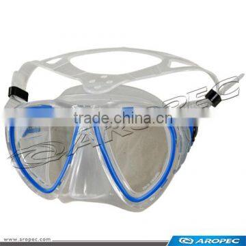 Fighter Two Lenses Silicone Diving Mask photo-2