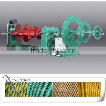CE certification Plastic Rope Making Machine M :0086 15163879588 email:alice@ropeking.com