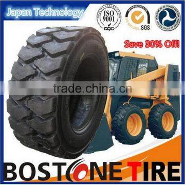 Best quality professional 15-19.5 skid steer tire with wheel