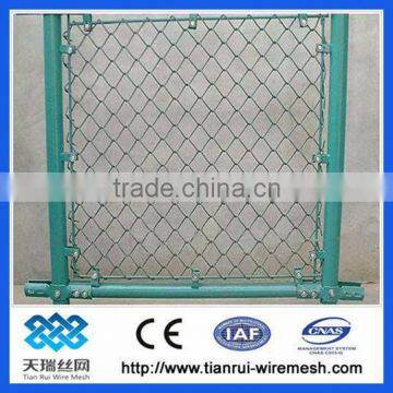 Tennis court chain link fencing net