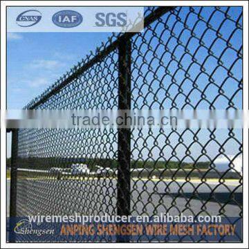 galvanized pvc coated chain link fence farm fence pvc vinyl fence factory hot sales