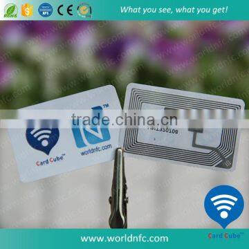 13.56 MHz ISO15693 Waterproof Paper Self Adhesive Labels