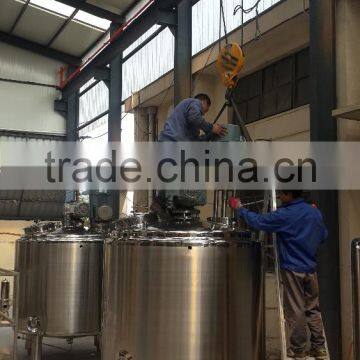 Oil/electrically Heated Vacuum Mixing Tank photo-6
